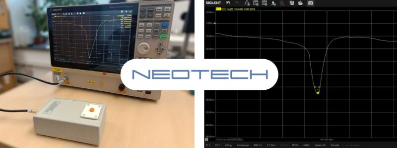 The new SIGILENT SNA 5002A network analyzer - a guarantee of NeoTAG measurement quality