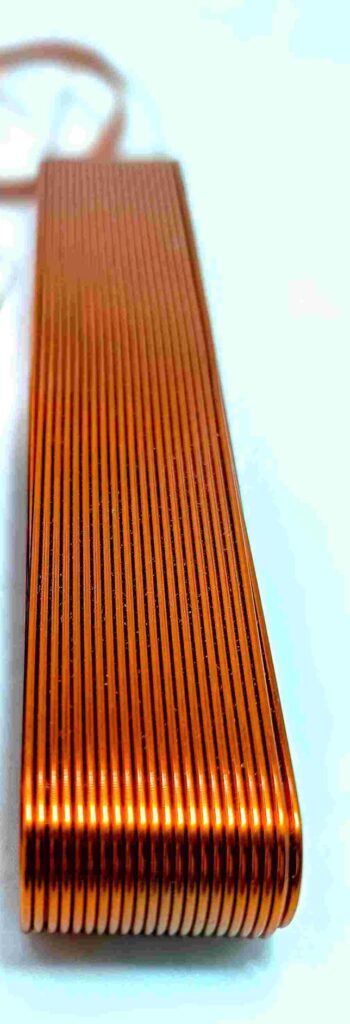 Thermo-bonded coils, glued coils, coils for electric motors, coils for linear motors, linear motor, sintered coil, thermo-sintered coil, coils for generators, generator coil, generator, coils for electromagnets, electromagnet coil, electromagnet | NEOTECH www.neotech.pl/indukcyjne/en