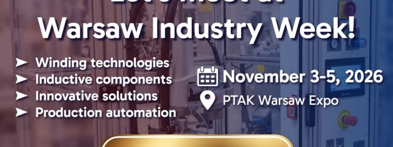 NEOTECH at Warsaw Industry Week 2026 – production automation, machine building and inductive components