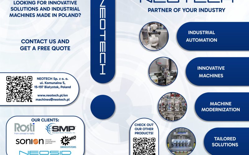 NEOTECH Inductive Components, Coils, Chokes, Transformers. Machines, Devices, Automation, Modernization www.neotech.pl