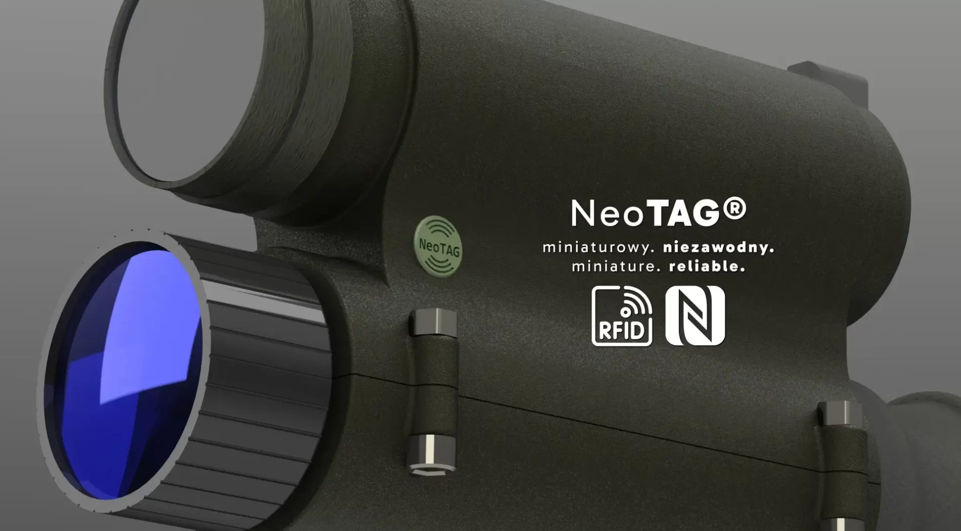NeoTAG - Miniature RFID - tool identification, access control, calibration, logistics, precision, automation. Industry 4.0. Miniature tags for industrial tools. Ideal for identification, calibration, access control and logistics. High resistance, quick assembly. www.neotech.pl