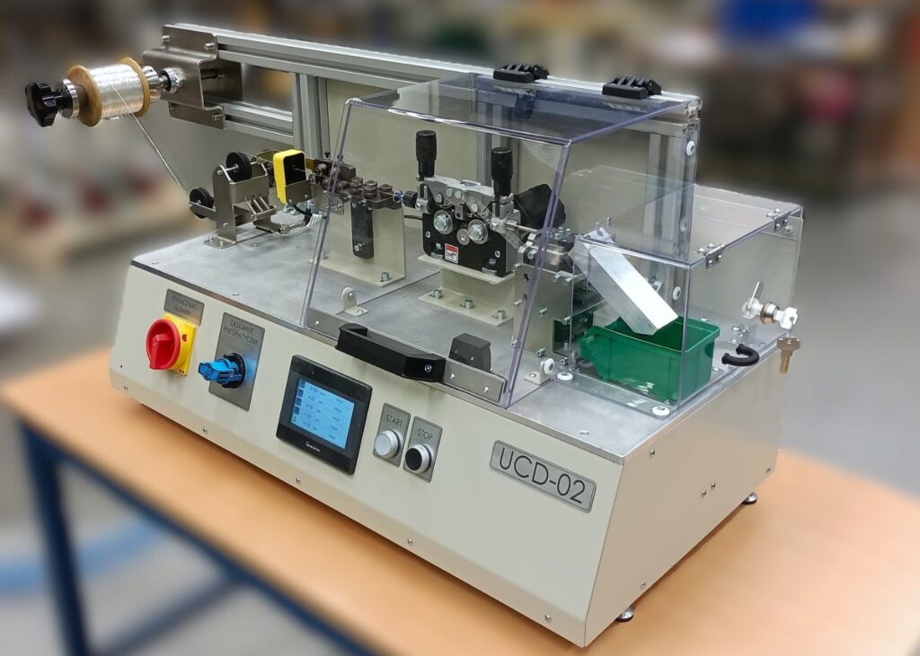 UCD-02 - Wire Measuring and Cutting Device - NEOTECH NEOTECH - Reverse Engineering of Machines, Devices and Processes, Production of custom machines for defence and public safety sectors.