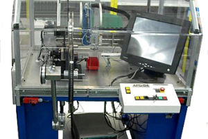 Machines, Devices, Automation, Modernization. BLDC motors, www.neotech.pl | APG-04 automated measuring and packaging machine | marking and printing