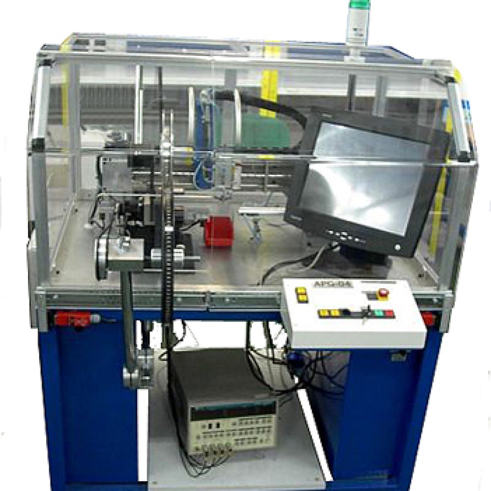 Machines, Devices, Automation, Modernization. BLDC motors, www.neotech.pl | APG-04 automated measuring and packaging machine | marking and printing