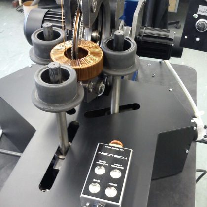 NEOTECH - Manufacturer of inductive components. Coils, Chokes, Antennas, Heaters, Transformers. www.neotech.pl | Toroidal winder | winding
