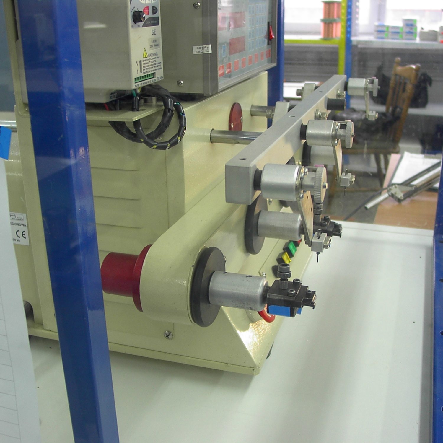 Machines, Devices, Automation, Modernization www.neotech.pl | CNW-150 WindER - WINDING MACHINE