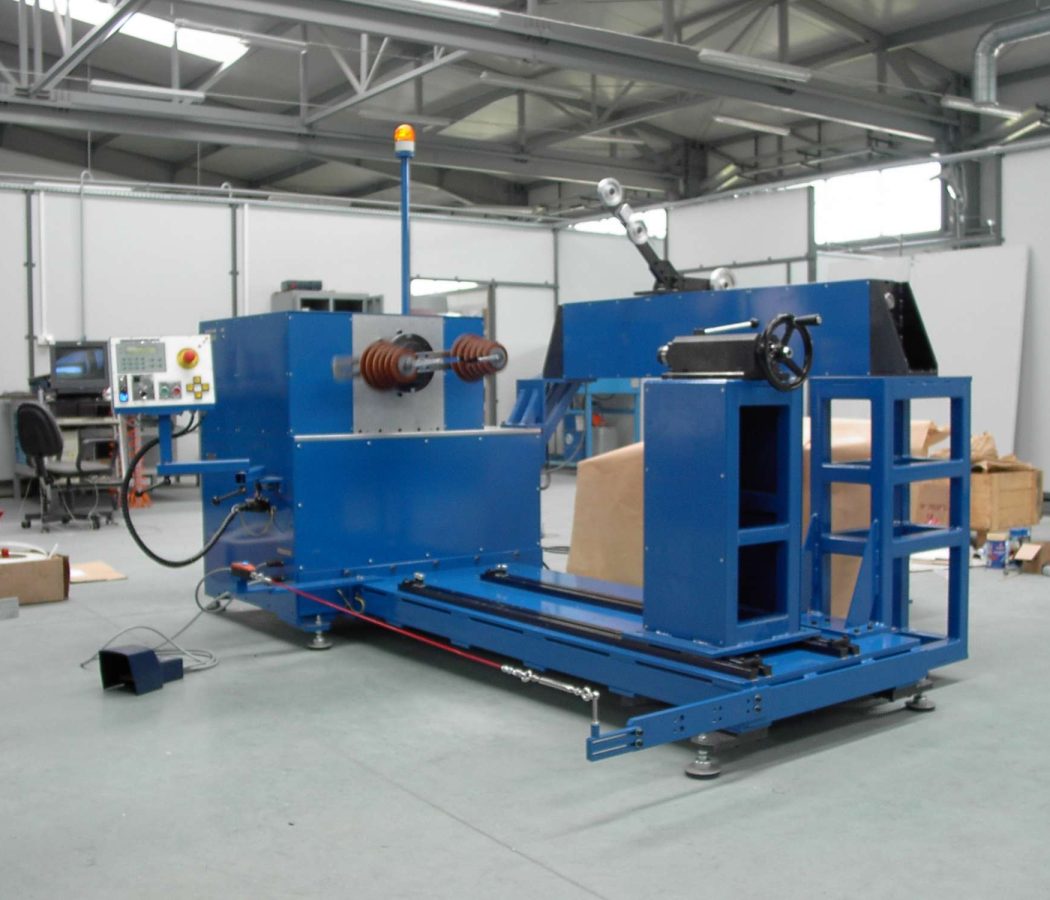 NEOTECH Machines, Robots, Automation, Industrial Robotization, Devices, Modernization, Winders. Winding machine, Inductive Elements, Coils, Chokes, Transformers, RFID, Antennas. cobots, www.neotech.pl | Large coil winders NRS-02/12/22