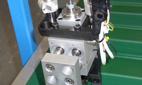 Machines, Devices, Automation, Modernization. BLDC motors, www.neotech.pl | AZB-01 tool - device for crimping flanges