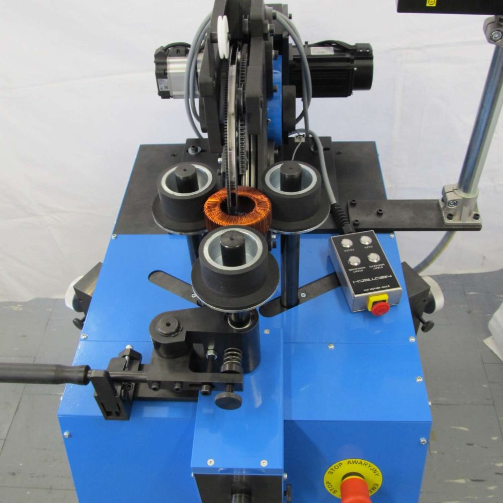 NEOTECH - Manufacturer of inductive components. Coils, Chokes, Antennas, Heaters, Transformers. www.neotech.pl | Toroidal winder | winding