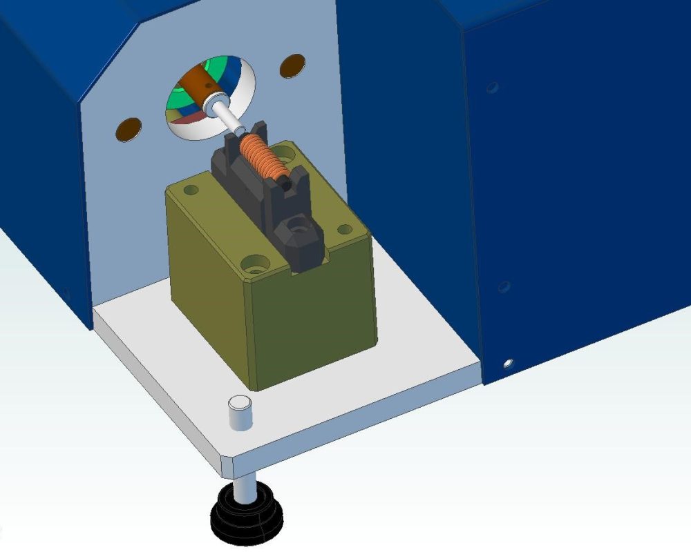 Machines, Devices, Automation, Modernization. BLDC motors, www.neotech.pl | SWR-DZ device for pull out force testing