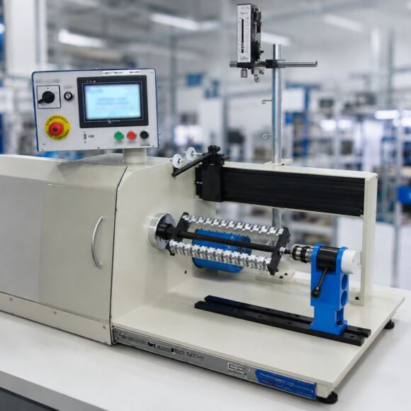 NCJ-34 NEOTECH Nawijanie prosto z Białegostoku Nasze maszyny nawijające wyróżniają się szerokimi zdolnościami produkcyjnymi, dzięki którym możliwe jest precyzyjne i powtarzalne wykonywanie zarówno prostych, jak i bardzo złożonych uzwojeń. Nasze urządzenia obsługują różne typy drutów – od cienkich średnic używanych w elementach miniaturowych po grubsze przewody stosowane w dławikach i transformatorach mocy. Dzięki elastycznym ustawieniom oraz dedykowanemu oprzyrządowaniu, nawijarki NEOTECH mogą być dostosowane do produkcji cewek, dławików, transformatorów, czujników, silników czy innych komponentów wymagających najwyższej dokładności. Wysoka automatyzacja i możliwość integracji z dodatkowymi systemami kontroli jakości sprawiają, że nasze rozwiązania zapewniają nie tylko wydajność, ale również powtarzalność i niezawodność w warunkach produkcji seryjnej. W NEOTECH innowacja spotyka się z precyzją! Wykonujemy nawijarki i dedykowane oprzyrządowanie dopasowane do Twoich potrzeb. Oferujemy kompleksowe rozwiązania w zakresie projektowania i produkcji nawijarek, które dostosowujemy do konkretnych wymagań i potrzeb naszych klientów. Nasze urządzenia charakteryzują się wysoką wydajnością, niezawodnością oraz łatwością obsługi, co przekłada się na optymalizację procesów i maksymalną wydajność produkcji w różnych branżach. Typowo nasze nawijarki produkują komponenty indukcyjne (cewka, dławik, transformator) oraz detale dla branży Automotive, ale również są elementami procesów produkujących inne elementy elektroniczne (czujnik, grzałka, silnik BDC). Dzięki zespołowi doświadczonych specjalistów i nowoczesnym technologiom, realizujemy nawet najbardziej wymagające projekty, wspierając rozwój Twojej firmy w dynamicznie zmieniającym się rynku. Zaufaj ekspertom – nasze rozwiązania to efektywność i niezawodność.