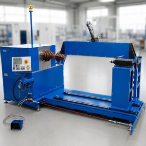 NRS-22 NEOTECH Nawijanie prosto z Białegostoku Nasze maszyny nawijające wyróżniają się szerokimi zdolnościami produkcyjnymi, dzięki którym możliwe jest precyzyjne i powtarzalne wykonywanie zarówno prostych, jak i bardzo złożonych uzwojeń. Nasze urządzenia obsługują różne typy drutów – od cienkich średnic używanych w elementach miniaturowych po grubsze przewody stosowane w dławikach i transformatorach mocy. Dzięki elastycznym ustawieniom oraz dedykowanemu oprzyrządowaniu, nawijarki NEOTECH mogą być dostosowane do produkcji cewek, dławików, transformatorów, czujników, silników czy innych komponentów wymagających najwyższej dokładności. Wysoka automatyzacja i możliwość integracji z dodatkowymi systemami kontroli jakości sprawiają, że nasze rozwiązania zapewniają nie tylko wydajność, ale również powtarzalność i niezawodność w warunkach produkcji seryjnej. W NEOTECH innowacja spotyka się z precyzją! Wykonujemy nawijarki i dedykowane oprzyrządowanie dopasowane do Twoich potrzeb. Oferujemy kompleksowe rozwiązania w zakresie projektowania i produkcji nawijarek, które dostosowujemy do konkretnych wymagań i potrzeb naszych klientów.