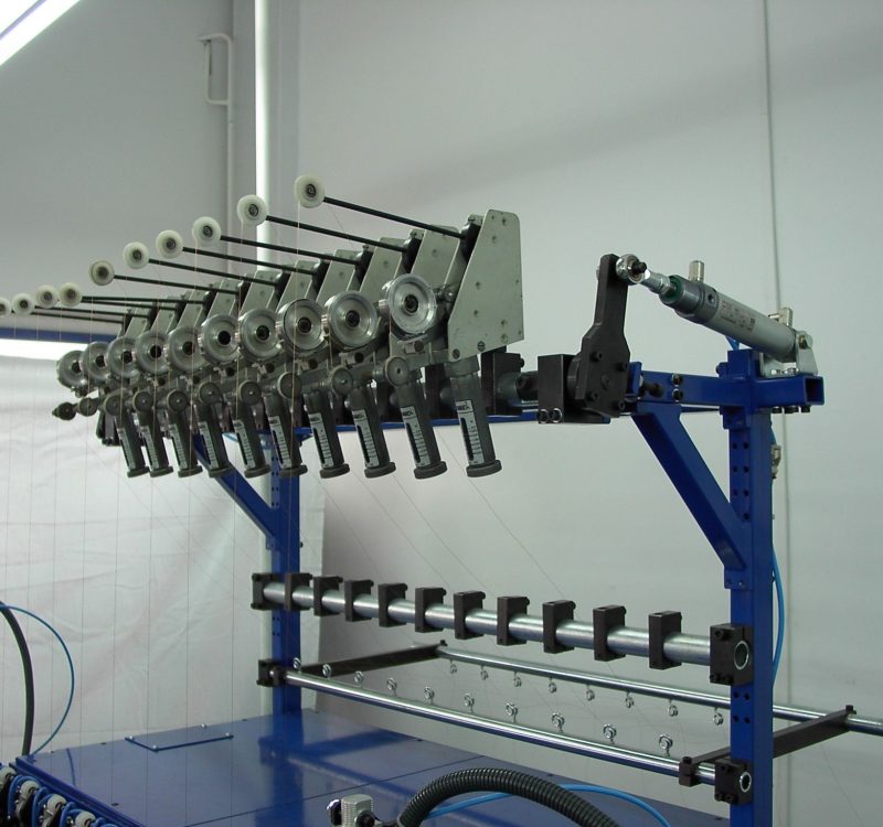 CNW-204 NEOTECH Maszyny, Urządzenia, Automatyzacja, Modernizacja www.neotech.pl | Nawijarka wielowrzecionowa | multi-spindle winder