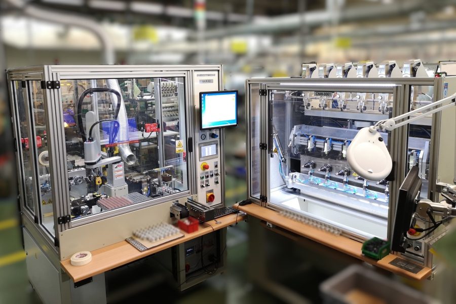 Jak powstaje maszyna przemysłowa? Zobacz krok po kroku proces projektowania, montażu mechanicznego i elektrycznego maszyn produkcyjnych, montażowych i pakujących. NEOTECH – automatyzacja, robotyzacja, maszyny na zamówienie, linie technologiczne. www.neotech.pl